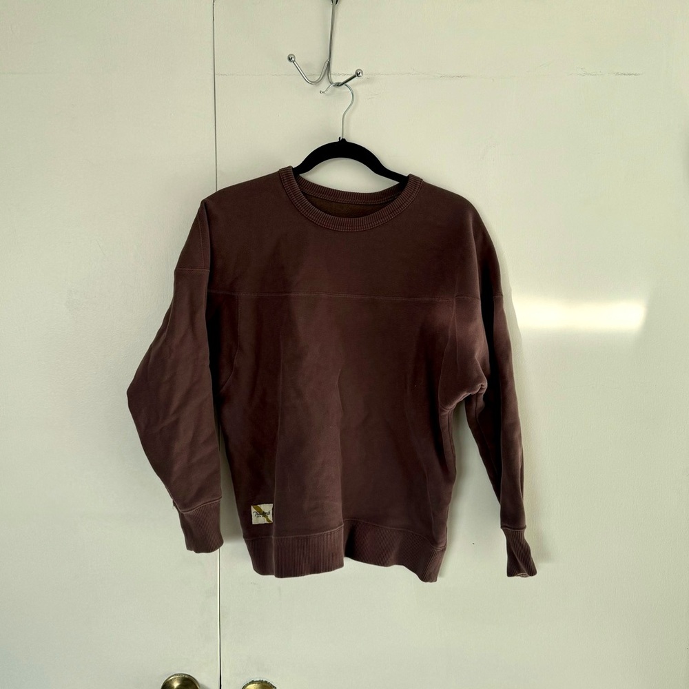 Tracksmith Brown Sweatshirt